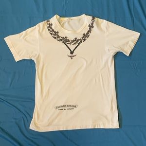 Chrome Hearts Comme de Garcons S White T-Shirt